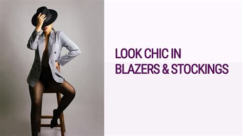 Ways To Look Chic In Blazers And Stockings – Viennemilano