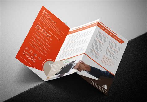 corporate tri fold brochure template vol  psd ai vector