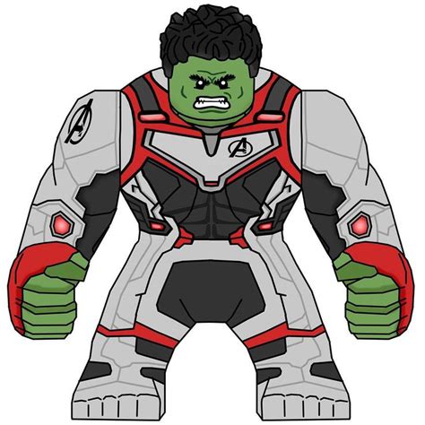 custom lego hulk quantum realm suit lego legohulk hulk