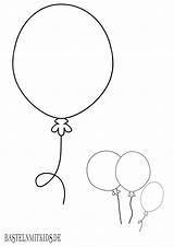 Luftballon Malvorlage Malvorlagen Ausdrucken Drucken Ausmalbilder Fasching Karneval Briefpapier Luftballons Vorlage Bastelnmitkids Geburtstag Malen Geburtstagskarte Mandalas Schablonen sketch template
