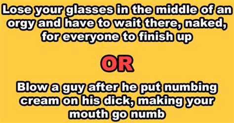 13 sexual would you rather questions that are honestly so fucked up