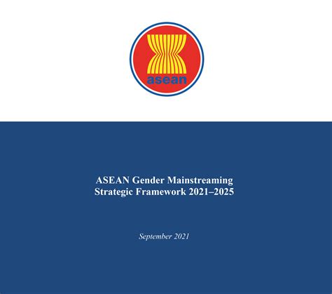 asean gender mainstreaming strategic framework  asean main