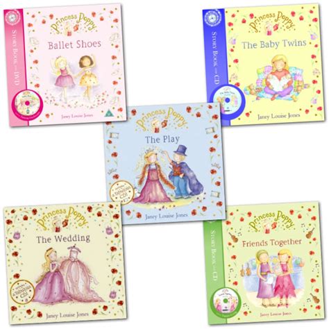 princess poppy  story books book  cd set pack  ebay