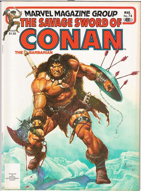 Lot Detail 1982 The Savage Sword Of Conan 74 75 77 82