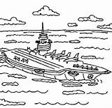 Battleships sketch template
