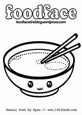 Kawaii Coloring Pages Food Printable Foods Cute Colouring Sheets Kids Print Clipart Printables Incredible Library Usage Popular Coloringhome Template Comments sketch template