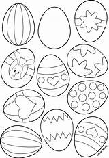 Easter Coloring Pages Pasen Knutselen Sheets sketch template