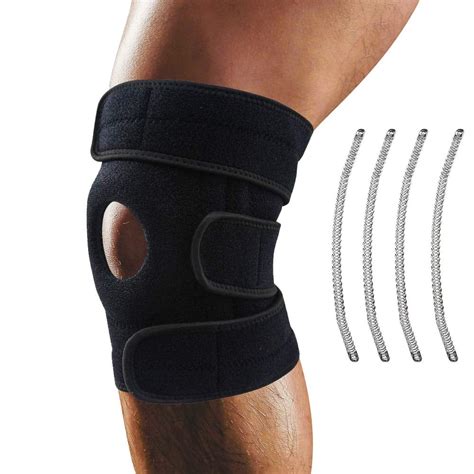 knee brace support relieves acl lcl mcl meniscus tear arthritis tendonitis pain open