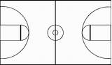 Baloncesto Quadra Basquete Cancha Colorir Desenhos Gavel Blank Categorias Circle sketch template