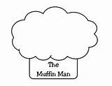 Muffin Man Know Do Nursery Rhyme Clipart Template Worksheets Coloring Pages Templates Cliparts Sheet Muffinman Library sketch template