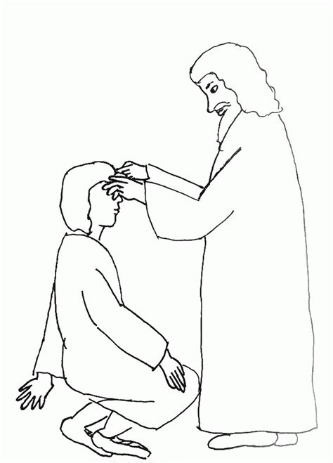 blind bartimaeus coloring page coloring home