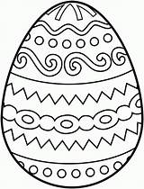 Easter Fancy Coloring Eggs Egg Comments sketch template