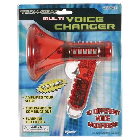 multi voice changer  toysmith geekextreme