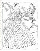 Ventura Charles Paper Dolls Brides Victorian Missy Miss Doll Coloring Pages Bride Picasa Clothes Adult Choose Board Vintage Web sketch template