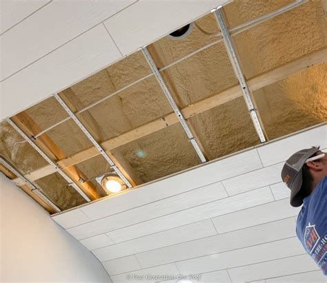 install shiplap  vaulted ceiling homeminimalisitecom