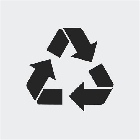 recycle symbol stencil clipart best