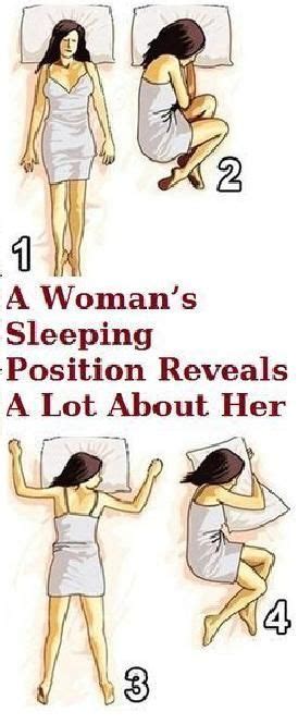 A Womans Sleeping Position Reveals A Lot About Her Sleeping