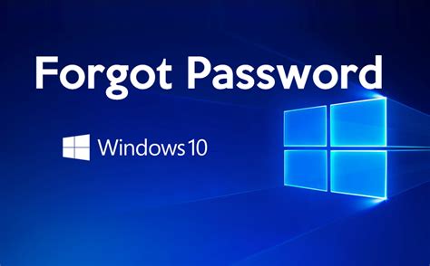 Forgot Password Windows 10 Computer Tips And Tricks