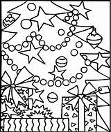Christmas Coloring Tree Pages Kids Coloriage Colouring Sapins Colorier sketch template