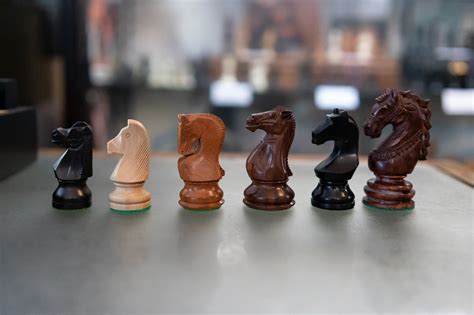 toys hobbies wooden chess set wood board crafted pieces  folding