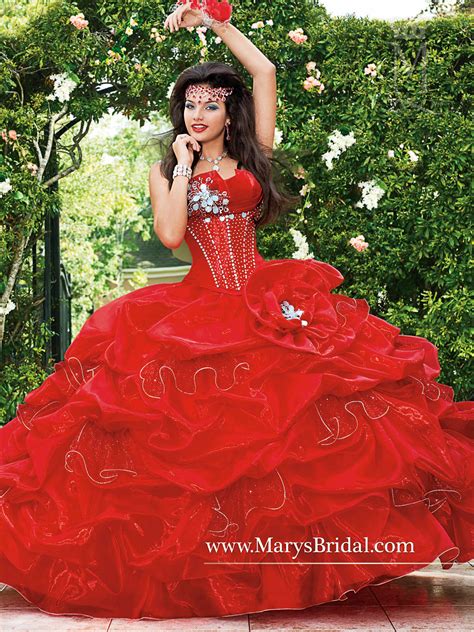 Marys Quinceanera Dresses Style 4q973 In Pink Multi Or Royal Multi