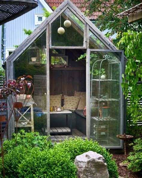 greenhouse   tiny hut