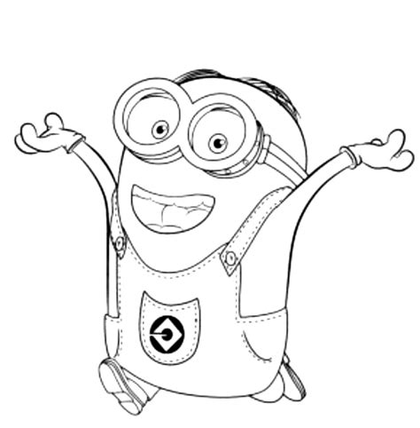 minion printable coloring pages customize  print