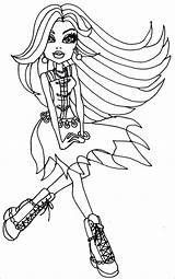 Cleo Coloring Pages Getcolorings Monster High Nile sketch template