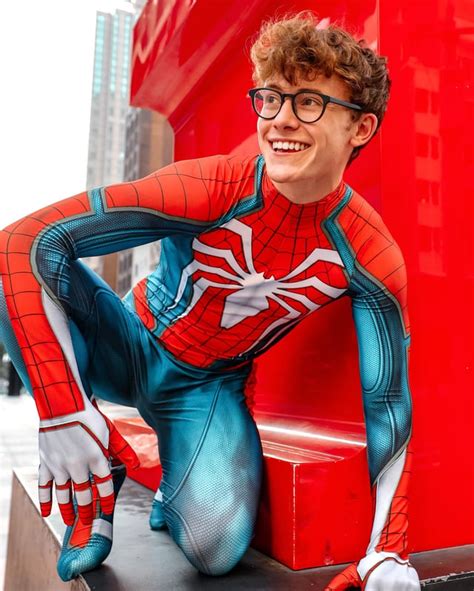 my spider man insomniac suit cosplay r spiderman