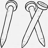 Nail Drawing Nails Long Drawings Vector Clip Designs Getdrawings Illustrations Similar sketch template