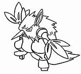 Shiftry Coloriages Pokémon sketch template