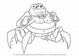 Monsters Inc Waternoose Henry Draw Iii Monster Drawing Step Tutorials Cartoon Pluspng Drawingtutorials101 sketch template