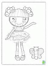 Coloring Lalaloopsy Dinokids Coloringdolls Pages sketch template