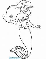 Outline Ariel Disney Clipart Mermaid Characters Little Printable Coloring Template Face Pages Drawing Cliparts Drawings Clipground Library Sketch Dress sketch template