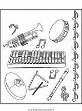 Strumenti Musicali Musikinstrumente Musique Misti Malvorlage Instrumente Instrumentos Malvorlagen Colorare Diverse Ausmalen Coloriages sketch template