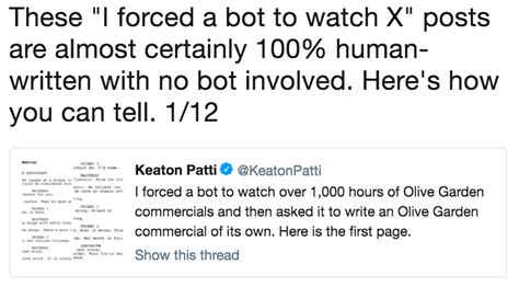 these i forced a bot to watch x posts are almost
