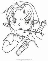 Ocarina Zelda Misti Condividi sketch template