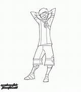 Football Galactik Pages Coloring Coloringpages1001 Galactic sketch template