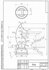 Chess Mechanical Schachfiguren Isometric Autocad Scacchi Technische Tecnico Solidworks Cavallo Surface Tekeningen Basics Grabcad Schaakstukken Schach Tornitura Xadrez Malerei Technisches sketch template