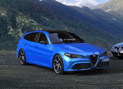 alfa romeo giulia sport wagon veloce lidea  lp design qn motori