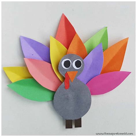 thanksgiving turkey craft png