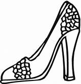 Coloring High Pages Heel Heels Shoe Fashion Colouring Shoes Clipart Printable Color Clipartbest Print Getcolorings Popular Sandals sketch template