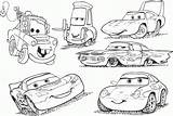 Coloring Cars Pages Disney Mcqueen Lightning Car Library Clipart sketch template
