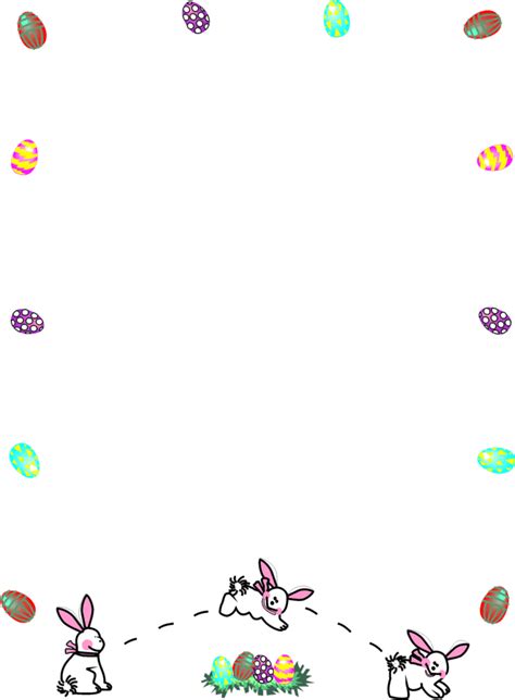 printable easter borders easter basket border easter frame