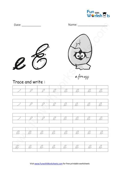 cursive  letter  worksheets  handwriting practice gambaran