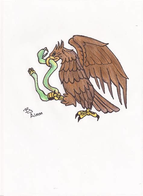 Aguila De La Bandera De Mexico Imagui