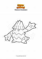 Snover Supercolored Colorare Disegno Coloriage Ausmalbilder Sewaddle Rapidash Galar Ausmalbild sketch template