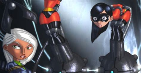 Helen And Violet Parr ~ The Incredibles 2004 The