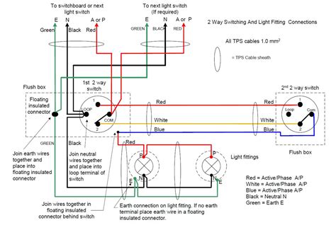 staircase wiring circuit diagram    switch wiring diagram  schematic