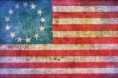 american revolution war flag digital art  randy steele fine art america